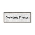 Picture of Welcome Friends II _GroupedProduct_Panel_Landscape_Framed_Matted_