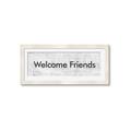 Picture of Welcome Friends II _GroupedProduct_Panel_Landscape_Framed_Matted_