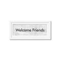 Picture of Welcome Friends II _GroupedProduct_Panel_Landscape_Framed_Matted_