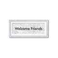 Picture of Welcome Friends II _GroupedProduct_Panel_Landscape_Framed_Matted_