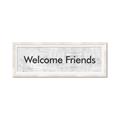 Picture of Welcome Friends II _GroupedProduct_Panel_Landscape_Framed_Matted_