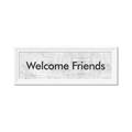 Picture of Welcome Friends II _GroupedProduct_Panel_Landscape_Framed_Matted_