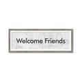 Picture of Welcome Friends II _GroupedProduct_Panel_Landscape_Framed_Matted_