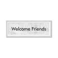 Picture of Welcome Friends II _GroupedProduct_Panel_Landscape_Framed_Matted_