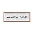 Picture of Welcome Friends II _GroupedProduct_Panel_Landscape_Framed_Matted_