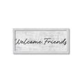 Picture of Welcome Friends III _GroupedProduct_Panel_Landscape_Framed_Matted_