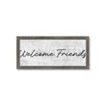 Picture of Welcome Friends III _GroupedProduct_Panel_Landscape_Framed_Matted_