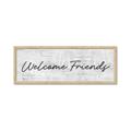 Picture of Welcome Friends III _GroupedProduct_Panel_Landscape_Framed_Matted_