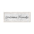 Picture of Welcome Friends III _GroupedProduct_Panel_Landscape_Framed_Matted_
