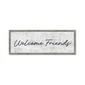 Picture of Welcome Friends III _GroupedProduct_Panel_Landscape_Framed_Matted_