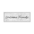 Picture of Welcome Friends III _GroupedProduct_Panel_Landscape_Framed_Matted_