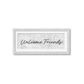 Picture of Welcome Friends III _GroupedProduct_Panel_Landscape_Framed_Matted_