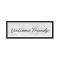 Picture of Welcome Friends III _GroupedProduct_Panel_Landscape_Framed_Matted_