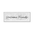 Picture of Welcome Friends III _GroupedProduct_Panel_Landscape_Framed_Matted_