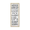 Picture of Never Give Up II _GroupedProduct_Panel_Portrait_Framed_Matted_