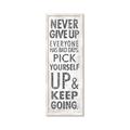 Picture of Never Give Up II _GroupedProduct_Panel_Portrait_Framed_Matted_