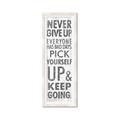 Picture of Never Give Up II _GroupedProduct_Panel_Portrait_Framed_Matted_