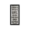 Picture of Take Every Chance I _GroupedProduct_Panel_Portrait_Framed_Matted_