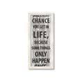 Picture of Take Every Chance I _GroupedProduct_Panel_Portrait_Framed_Matted_