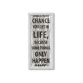 Picture of Take Every Chance I _GroupedProduct_Panel_Portrait_Framed_Matted_