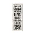 Picture of Take Every Chance I _GroupedProduct_Panel_Portrait_Framed_Matted_