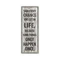 Picture of Take Every Chance I _GroupedProduct_Panel_Portrait_Framed_Matted_