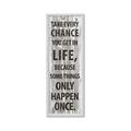 Picture of Take Every Chance I _GroupedProduct_Panel_Portrait_Framed_Matted_