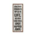 Picture of Take Every Chance I _GroupedProduct_Panel_Portrait_Framed_Matted_