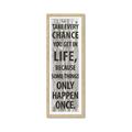 Picture of Take Every Chance I _GroupedProduct_Panel_Portrait_Framed_Matted_