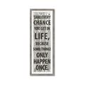 Picture of Take Every Chance I _GroupedProduct_Panel_Portrait_Framed_Matted_