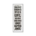 Picture of Take Every Chance I _GroupedProduct_Panel_Portrait_Framed_Matted_