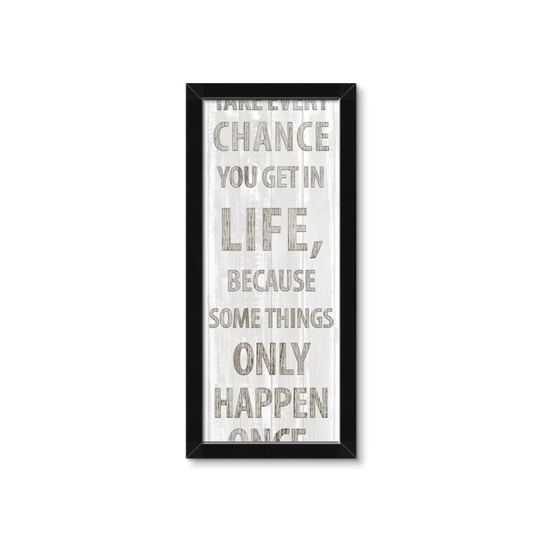 Picture of Take Every Chance II _GroupedProduct_Panel_Portrait_Framed_Matted_
