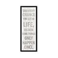 Picture of Take Every Chance II _GroupedProduct_Panel_Portrait_Framed_Matted_