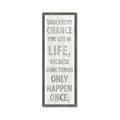 Picture of Take Every Chance II _GroupedProduct_Panel_Portrait_Framed_Matted_