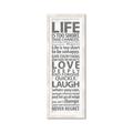 Picture of Life Is Too Short I _GroupedProduct_Panel_Portrait_Framed_Matted_
