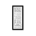 Picture of Be Happy _GroupedProduct_Panel_Portrait_Framed_Matted_
