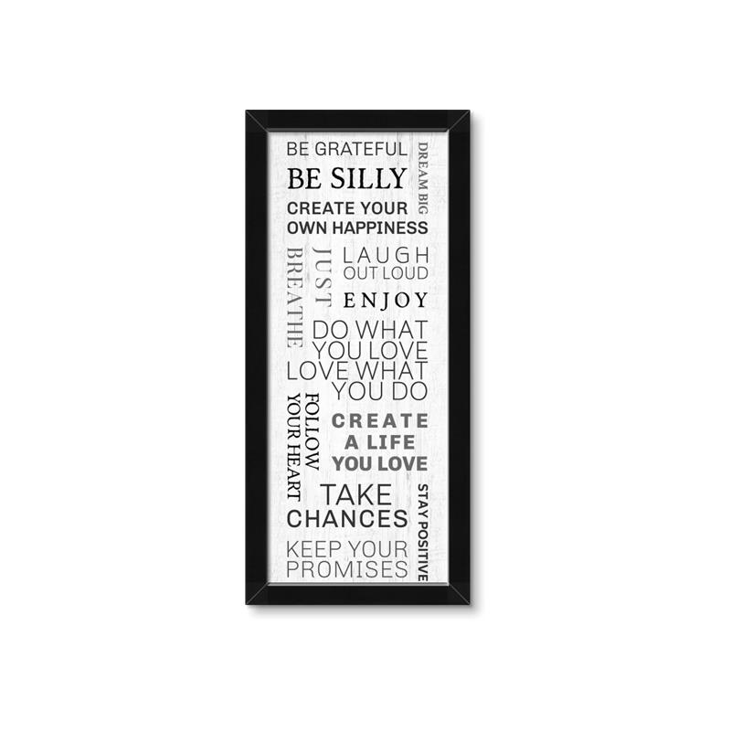 Picture of Be Happy _GroupedProduct_Panel_Portrait_Framed_Matted_