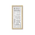 Picture of Be Happy _GroupedProduct_Panel_Portrait_Framed_Matted_