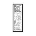 Picture of Be Happy _GroupedProduct_Panel_Portrait_Framed_Matted_