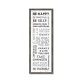 Picture of Be Happy _GroupedProduct_Panel_Portrait_Framed_Matted_