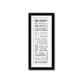 Picture of Be Happy _GroupedProduct_Panel_Portrait_Framed_Matted_