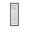 Picture of Be Happy _GroupedProduct_Panel_Portrait_Framed_Matted_