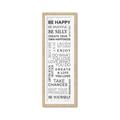 Picture of Be Happy _GroupedProduct_Panel_Portrait_Framed_Matted_