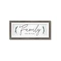 Picture of Family Where Life Begins III _GroupedProduct_Panel_Landscape_Framed_Matted_