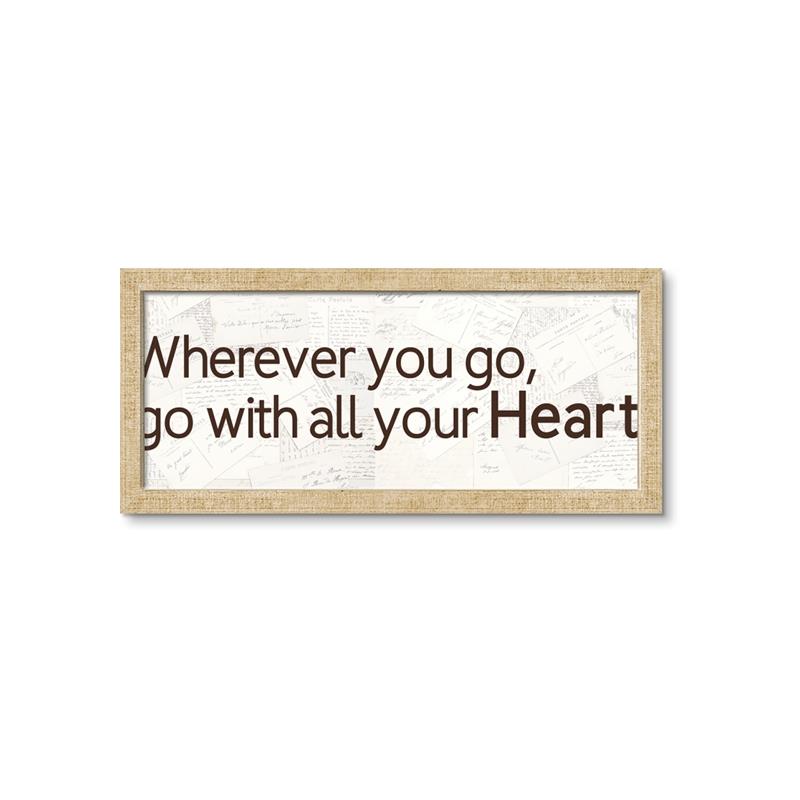 Picture of Wherever You Go _GroupedProduct_Panel_Landscape_Framed_Matted_