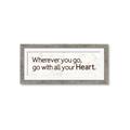 Picture of Wherever You Go _GroupedProduct_Panel_Landscape_Framed_Matted_