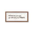 Picture of Wherever You Go _GroupedProduct_Panel_Landscape_Framed_Matted_