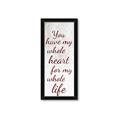 Picture of Whole Life _GroupedProduct_Panel_Portrait_Framed_Matted_