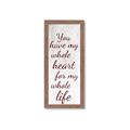 Picture of Whole Life _GroupedProduct_Panel_Portrait_Framed_Matted_
