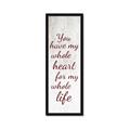 Picture of Whole Life _GroupedProduct_Panel_Portrait_Framed_Matted_
